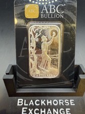 1 Oz .999 Silver Australian ABC Mint Eureka Bar Sealed Bullion In Original Assay picture