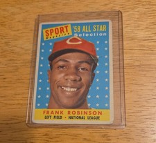 1958 Topps - Sport Magazine '58 All Star Selection Frank Robinson #484 picture