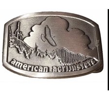 Nice VTG AMERICAN AGRISURANCE LIMITED EDITION BELT BUCKLE #45 OF 500 picture