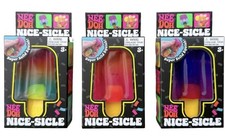 AUTHENTIC NeeDoh Nice-Sicle, Multicolor Super Solid Squish Toy-Random Color picture
