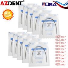 10pcs AZDENT Dental Orthodontic Super Elastic Niti Arch Wires Round Ovoid Form picture