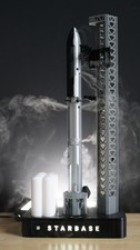 3D Printed Venting Starship Rocket - A desktop model of Spacex's Starbase picture