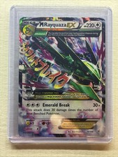 M Rayquaza EX 76/108 Roaring Skies Holo Near Mint picture