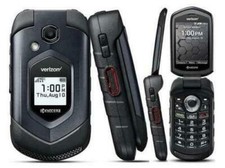 USED 4/10 Kyocera DuraXV 4G LTE E4610 16GB Black Verizon RUGGED Flip Phone picture