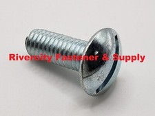 3/8-16x1 Serrated Truss Head Machine Screws 3/8x16 x 1 Bolts 3/8x1 picture
