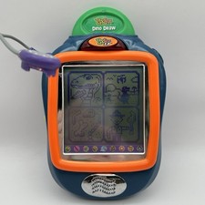 VTG Pixter 2.0 Handheld Creativity Drawing Computer Game Dino Draw W/ Light Y2K picture