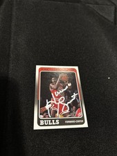 Bulls Horace Grant Signed 1988 Fleer Card picture