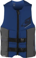 MEDIUM O'Neill Men's Assault USCG Life Vest Blue Neoprene picture