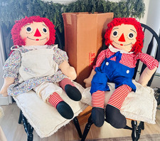 vtg Knickerbocker Raggedy Ann & Andy 60s 42