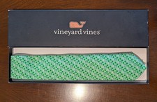 NWT Martha's Vineyard Vines Tie New in Box with Tag Green St Patrick's Day Theme picture