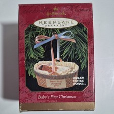 Hallmark Keepsake Ornament Baby 1st Christmas 1997 picture