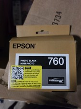 Epson 760 Genuine Photo Black Ink Cartridge for SureColor P600 Inkjet picture