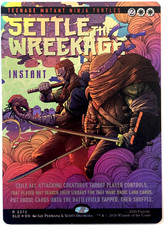 MTG Settle the Wreckage (Foil) Secret Lair x TMNT: The Lost Ronin 2372 NM picture