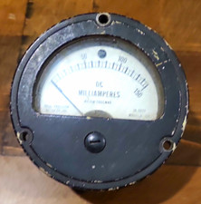 Vintage Weston Model 301 DC Milliammeter 0-150 mA Panel Meter Untested picture