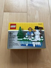 Lego 853663 Holiday Christmas Winter Magnet Snowman Retired NEW/SEALED picture