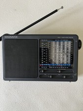 Vintage Magnavox D1875 11 Band World Receiver Radio. SW, FM, AM. Works Art Deco picture