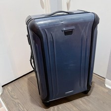 TUMI Vapor International Large Extended Packing Case 4 Wheel Navy Blue Black picture