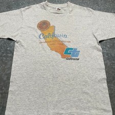 Vintage Caltrans 100 Year Anniversary Shirt Large Single Stitch 1885 1995 90s picture