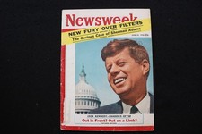 1958 JUNE 23 NEWSWEEK MAGAZINE - JOHN F. KENNEDY COVER - NW 189 picture