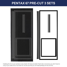 3x Pre-Cut Custom Light Seal Foam Sponge Kits For Pentax 67 6x7 Film Camera US picture