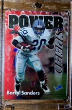 Barry Sanders 1998 Topps Chrome Season’s Best - STUNNING - MINT - Detroit Lions  picture