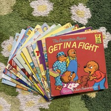 The Berenstain Bears Book Lot of 14 Classic Vintage Books Stan & Jan Bernstain picture