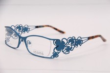 NEW PRODESIGN DENMARK ICONS IRIS 1 C.9221 BLUE AUTHENTIC EYEGLASSES 51-18 picture