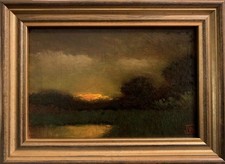 #241 Contemporary Tonalist  Oil Painting picture