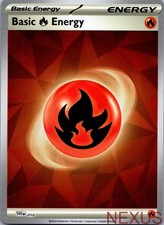 Basic Fire Energy 010 Holo Near Mint picture
