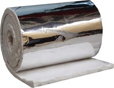 Aluminum Foil Faced Ceramic Fiber Blanket Insulation 8#, 2400F, 1