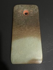 age-old China antique  Jade Yue (Axe) with Inscription, Shang Dynasty picture