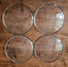 VINTAGE INDIAN MOTORCYCLE HEADLIGHT LENS QTY4 picture