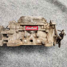Vintage Edelbrock Carbuerator Engine Parts picture