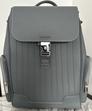 RIMOWA NEVER STILL 2026 Leather Backpack. Grey. New W/O Tags. picture