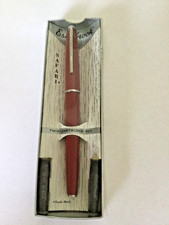 VTG 1950s Red Esterbrook Safari Twin Cartridge Fountain Pen 2668 Nib Made USA picture