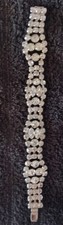  Vintage Mid-Century Rhinstone Bracelet picture