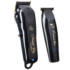 Wahl 5 Star Black Cordless Magic Clip Clipper & Detailer Trimmer Combo 3025397 picture