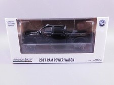 2024 Greenlight LIFTED Black 2017 DODGE RAM 2500 POWER WAGON Pickup 51582-B 1:64 picture