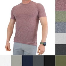 True Classic Men's Short Sleeve Shirt Active Crew Neck Tagless Moisture Wicking picture