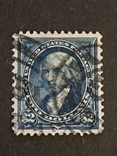 🔥US Stamp Scott# 262 Madison Used $2.00,1894Blue,Unwatermarked. Nice centering picture