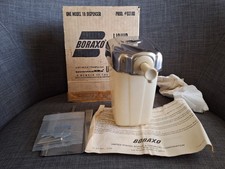 NOS Vintage BORAXO Model 18 Wall Liquid Soap Dispenser New Open Box picture