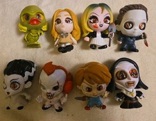  Lot Of 8 RARE Just Play TINY NIGHTMARES TERRIF-EYES Mini Figures 3