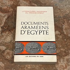 Book Documents Arameens D’Egypte Pierre Grelot Aramaic Egypt French Paleography picture