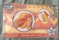 Toymendous Sunny Days Squeeezy Hot Dog Squishy Sensory Fidget Toy 2026 NEW picture