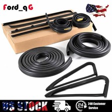 Complete Door Window Weatherstrip Seals Set Kit for 1982-1991 Chevy GMC C10 K10 picture