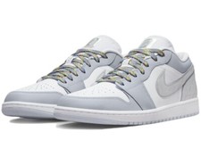 Size 14 - Air Jordan 1 Low SE 'Tear-Away - Silver' Men's Shoes  DX6070-101 picture