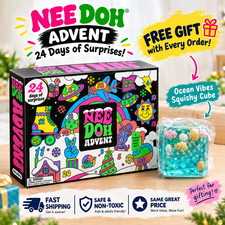 2026 NeeDoh Advent Calendar 24 Days Of Surprise Christmas Countdown FREE GIFT picture