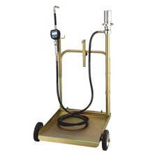 LAUCO 3:1 Air-Operated Oil Pump Kit – Digital Meter Gun, 13ft Hose, Mobile Drum picture