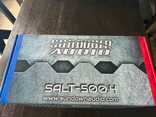 Sundown Audio SALT-500.4 500W RMS 4-Channel Car Audio Amplifier SALT-500.4 picture