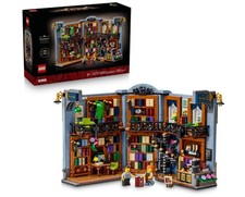 Bookshop Building Blocks Set Open Library Model Toy with Minifigures picture